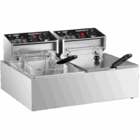 2V-Tank 2-Basket Electric Fryer HEF-132V