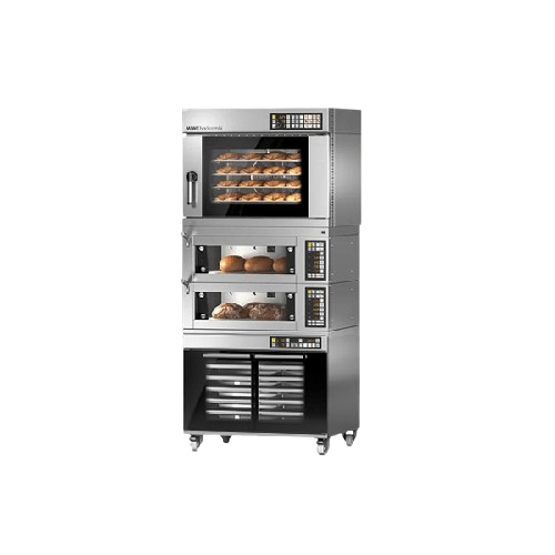 Luxury 2-Deck 4-Tray Electric Oven with Proofer